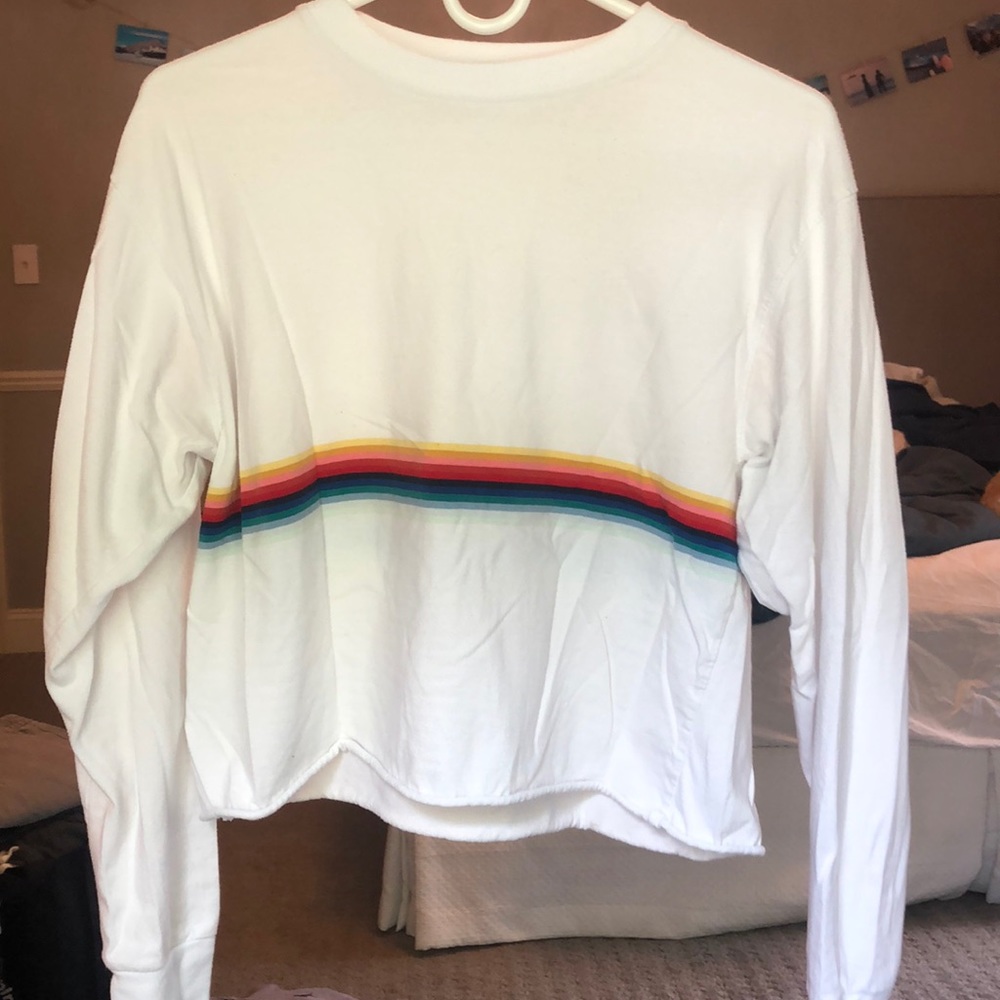 Colorful Long sleeve brandy shirt